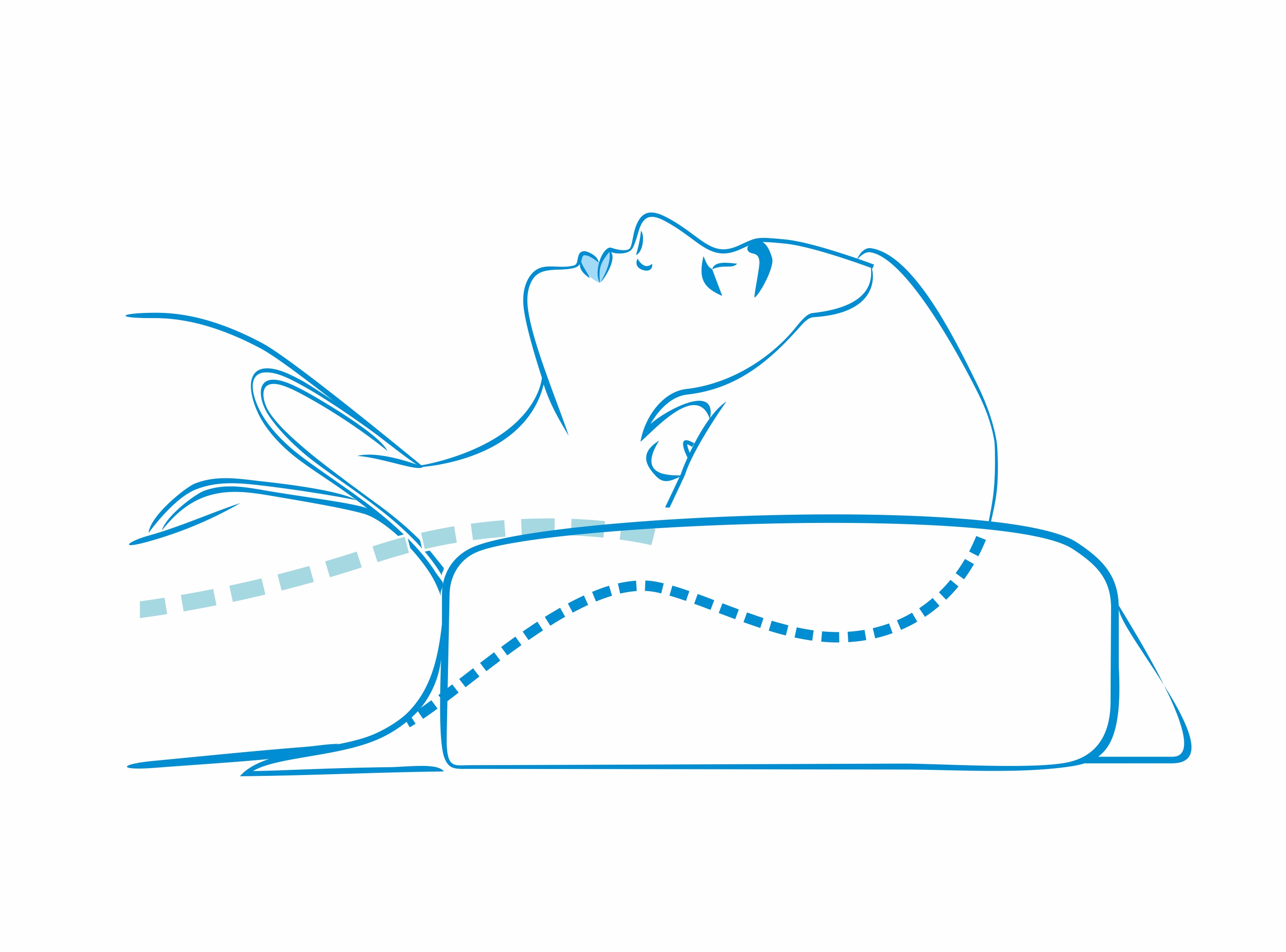 Funkcjonalność, ergonomiczna poduszka do snu, spanie na boku, wysokość poduszki
